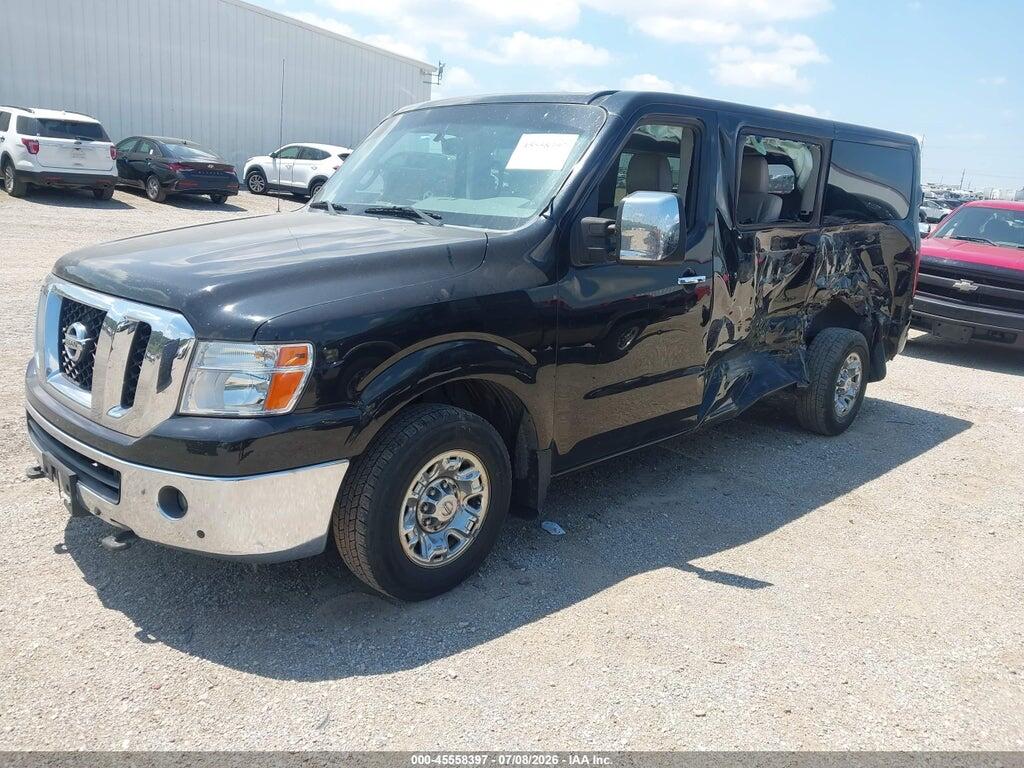 5BZAF0AA4FN850655 2015 NISSAN NV PASSENGER NV3500 HD photo no. 2
