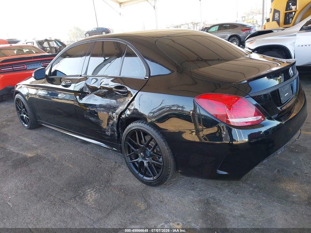 55SWF4JB4JU256157 2018 MERCEDES-BENZ C 300 photo no. 3