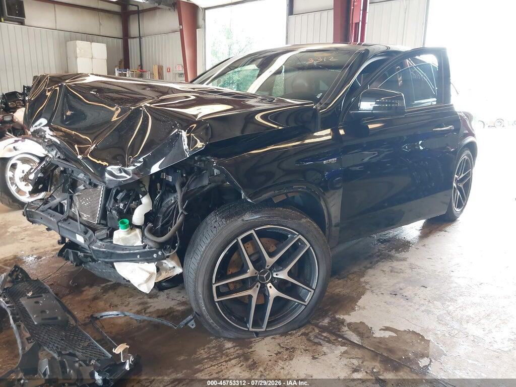 4JGED6EB0JA100775 2018 MERCEDES-BENZ AMG GLE 43 COUPE photo no. 2
