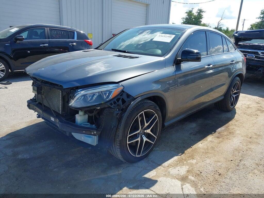 4JGED6EBXJA095634 2018 MERCEDES-BENZ AMG GLE 43 COUPE photo no. 2