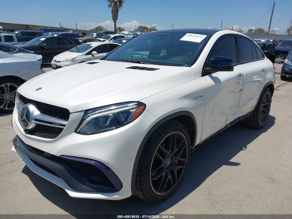 4JGED7FB2JA124919 2018 MERCEDES-BENZ AMG GLE 63 COUPE photo no. 2