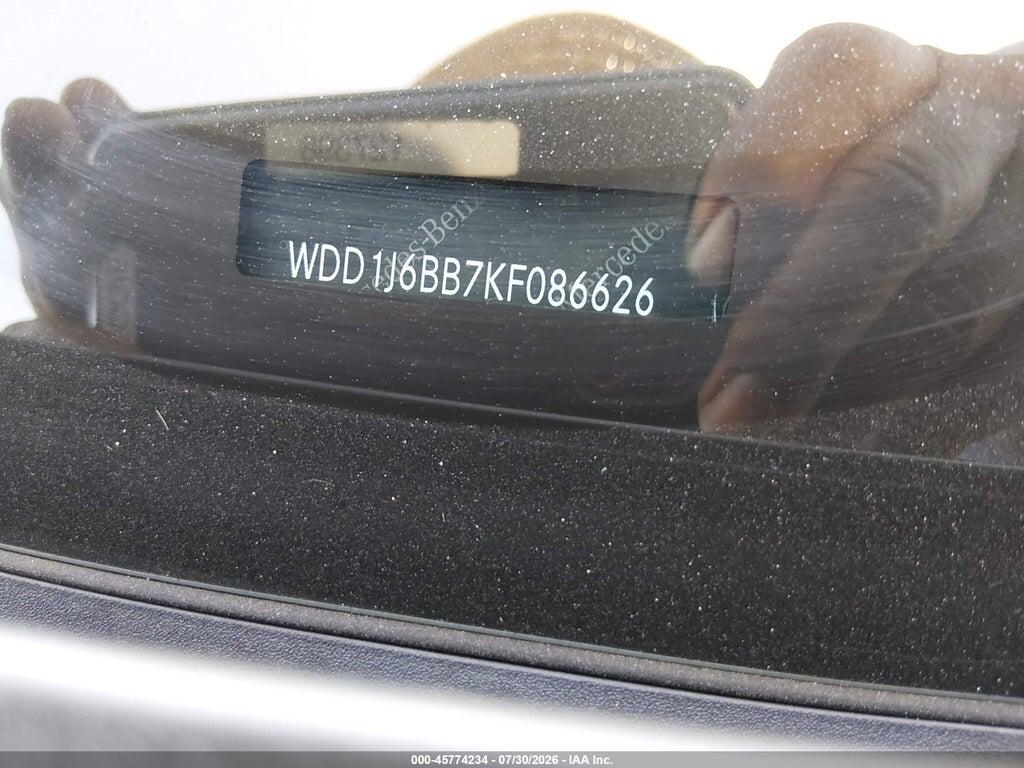 WDD1J6BB7KF086626 2019 MERCEDES-BENZ AMG E 53 photo no. 9