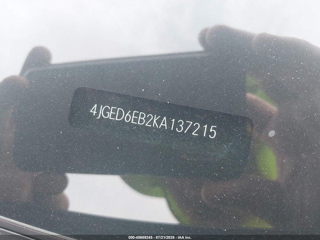 4JGED6EB2KA137215 2019 MERCEDES-BENZ AMG GLE 43 COUPE photo no. 12