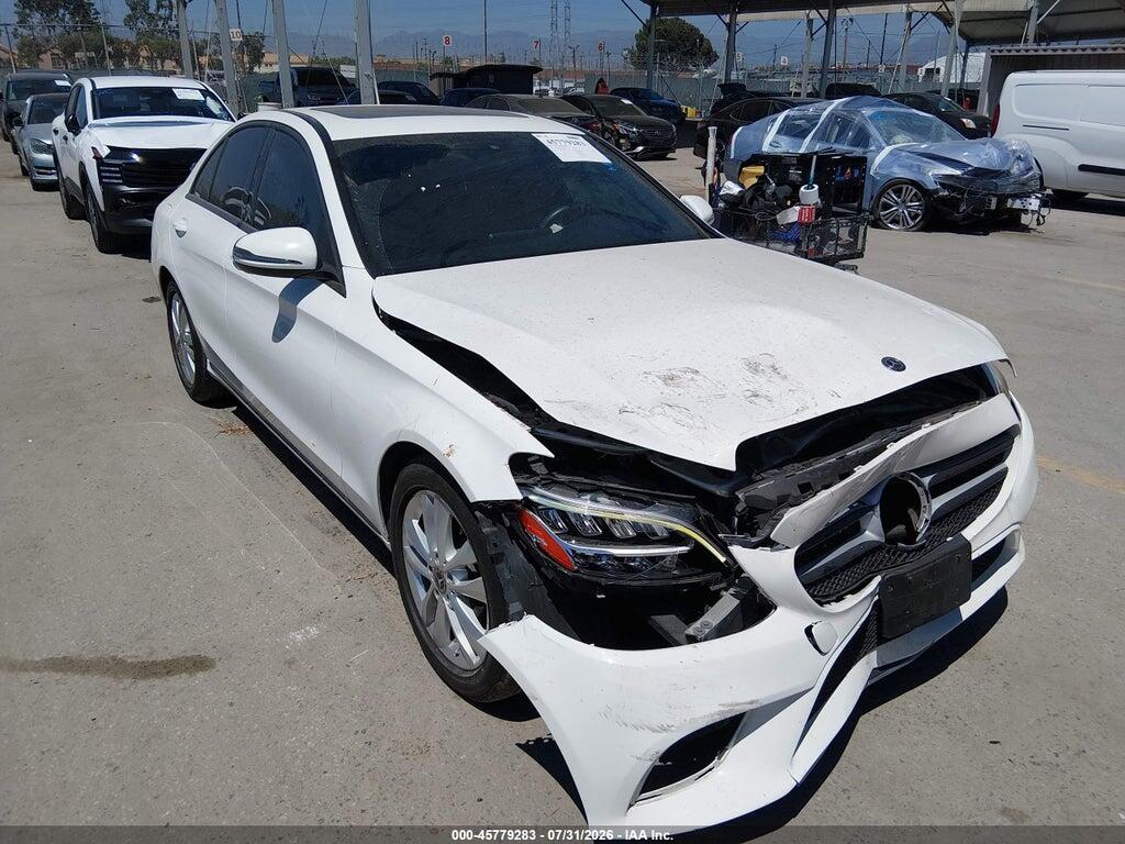 55SWF8DB7KU304884 2019 MERCEDES-BENZ C 300 photo no. 1