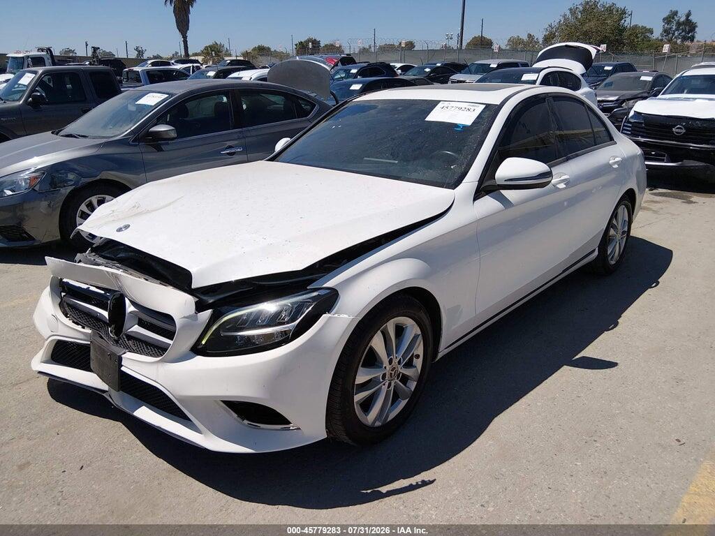55SWF8DB7KU304884 2019 MERCEDES-BENZ C 300 photo no. 2