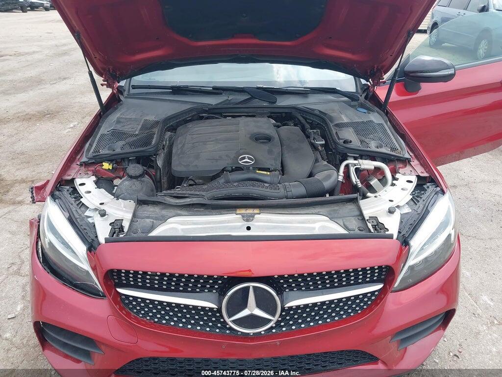 WDDWJ8EB0KF816339 2019 MERCEDES-BENZ C 300 photo no. 10