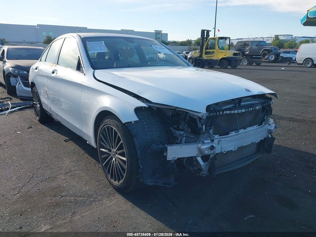 55SWF8DB5KU306858 2019 MERCEDES-BENZ C 300 photo no. 1