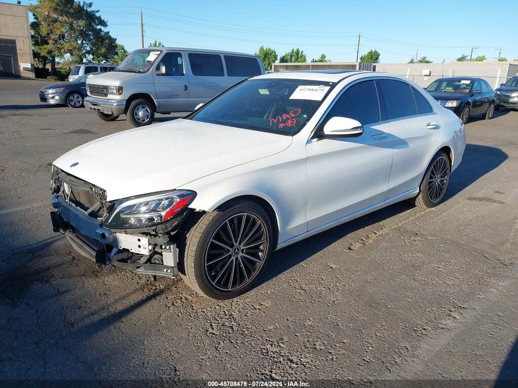 55SWF8DBXKU288079 2019 MERCEDES-BENZ C 300 photo no. 2