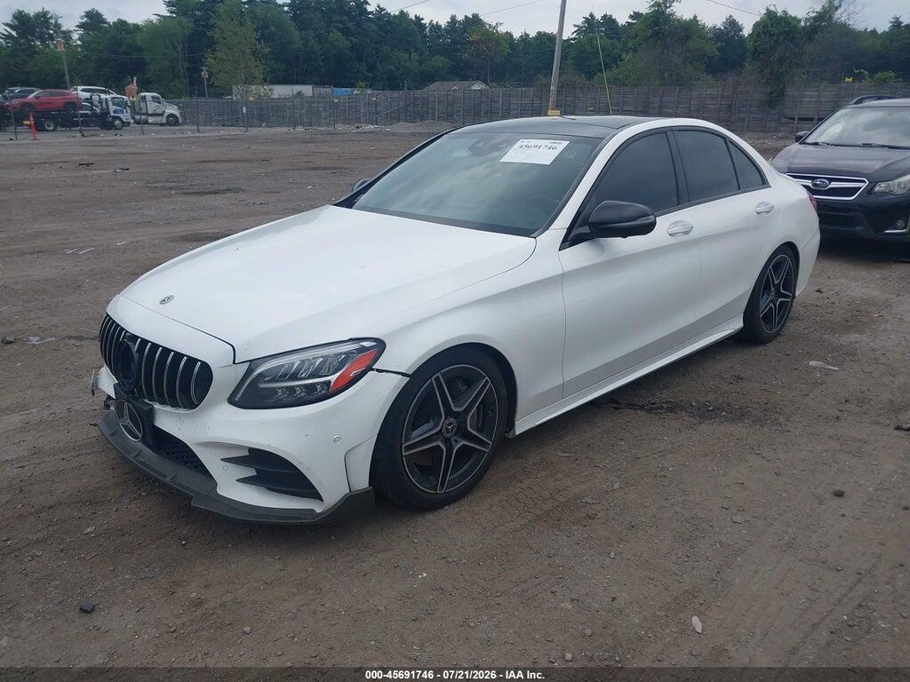 WDDWF8EB6KR510973 2019 MERCEDES-BENZ C 300 photo no. 2