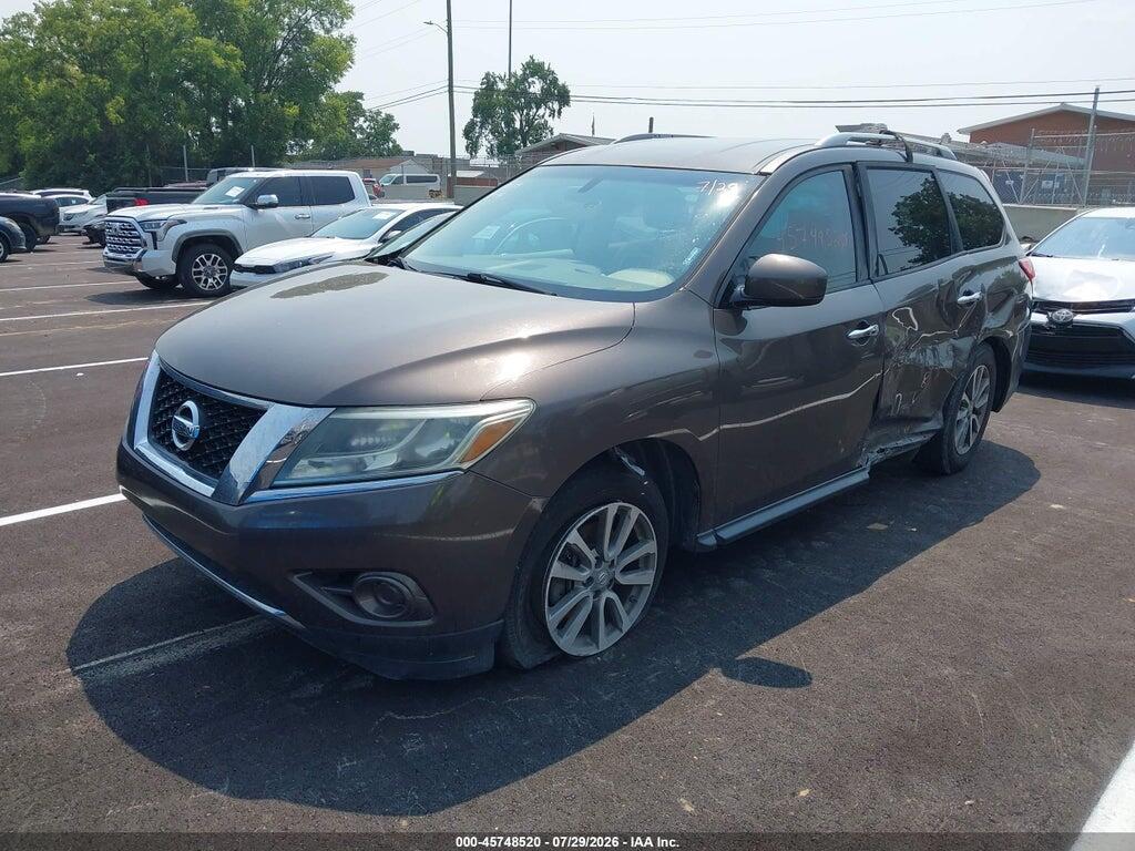 5N1AR2MN7FC688139 2015 NISSAN PATHFINDER photo no. 2