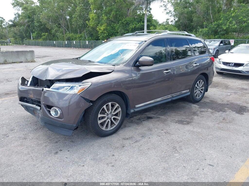 5N1AR2MN4FC656989 2015 NISSAN PATHFINDER photo no. 2