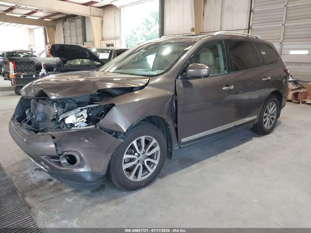 5N1AR2MMXFC719620 2015 NISSAN PATHFINDER photo no. 2