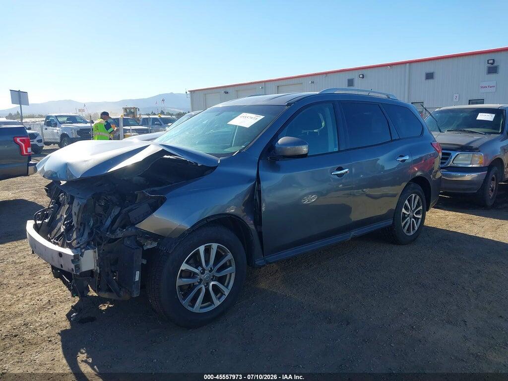 5N1AR2MN9FC704843 2015 NISSAN PATHFINDER photo no. 2
