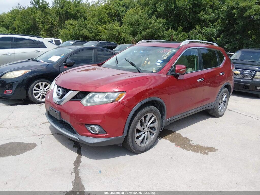 5N1AT2MT7FC819926 2015 NISSAN ROGUE photo no. 2