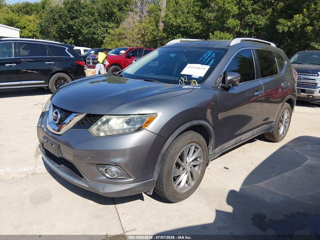 5N1AT2MT3FC876527 2015 NISSAN ROGUE photo no. 2