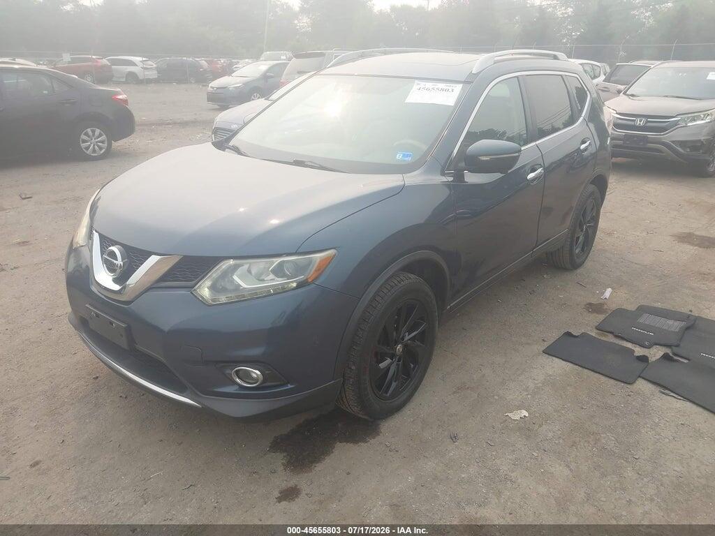 5N1AT2MV9FC766616 2015 NISSAN ROGUE photo no. 2
