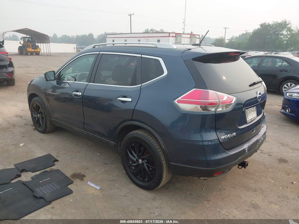 5N1AT2MV9FC766616 2015 NISSAN ROGUE photo no. 3