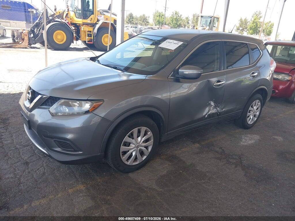 KNMAT2MT4FP551804 2015 NISSAN ROGUE photo no. 2