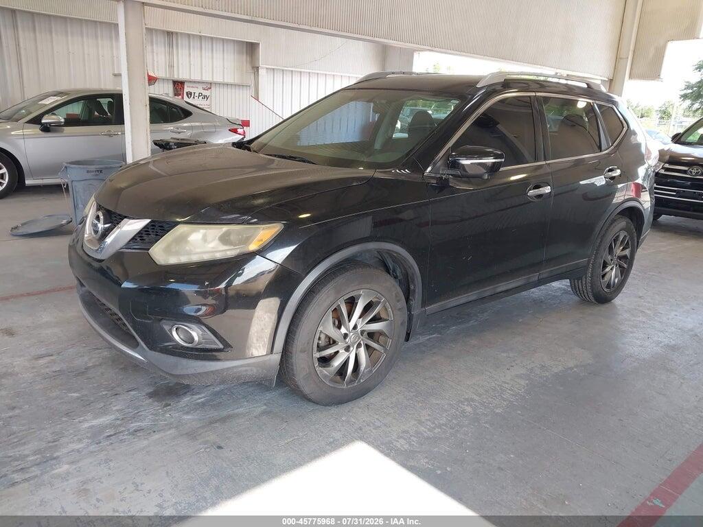 5N1AT2MT8FC847671 2015 NISSAN ROGUE photo no. 2