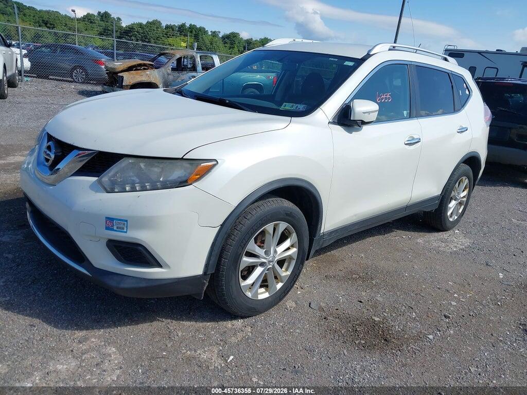 KNMAT2MV5FP577040 2015 NISSAN ROGUE photo no. 2