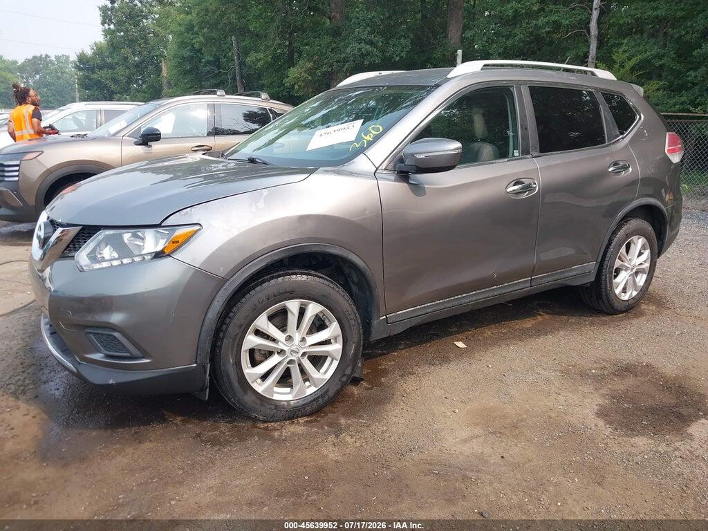 KNMAT2MV4FP536138 2015 NISSAN ROGUE photo no. 2