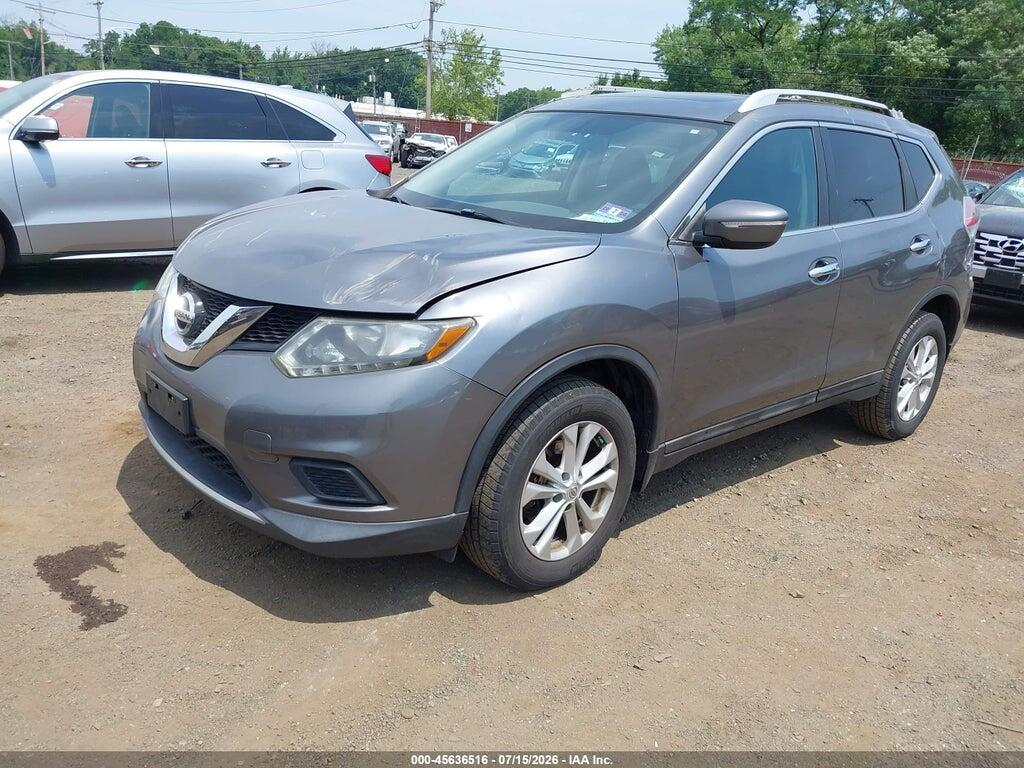 5N1AT2MV6FC882159 2015 NISSAN ROGUE photo no. 2