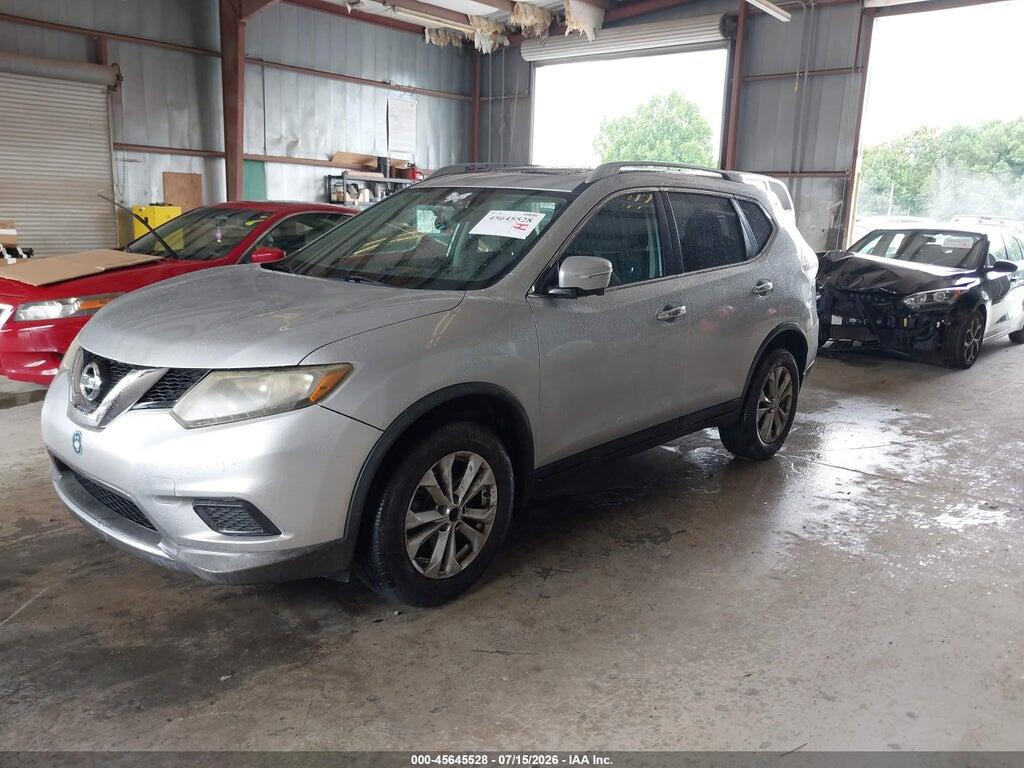 5N1AT2MV7FC876273 2015 NISSAN ROGUE photo no. 2