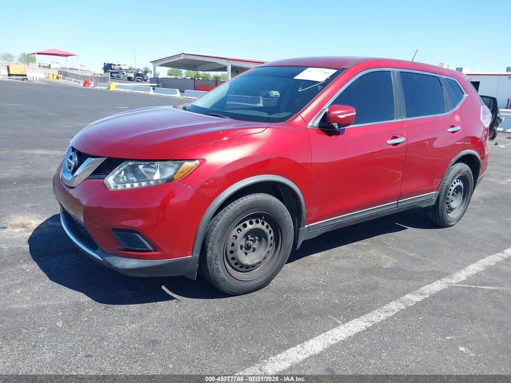 KNMAT2MT3FP559327 2015 NISSAN ROGUE photo no. 2