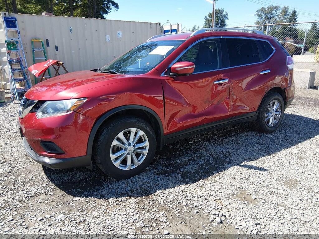 KNMAT2MV8FP552956 2015 NISSAN ROGUE photo no. 2