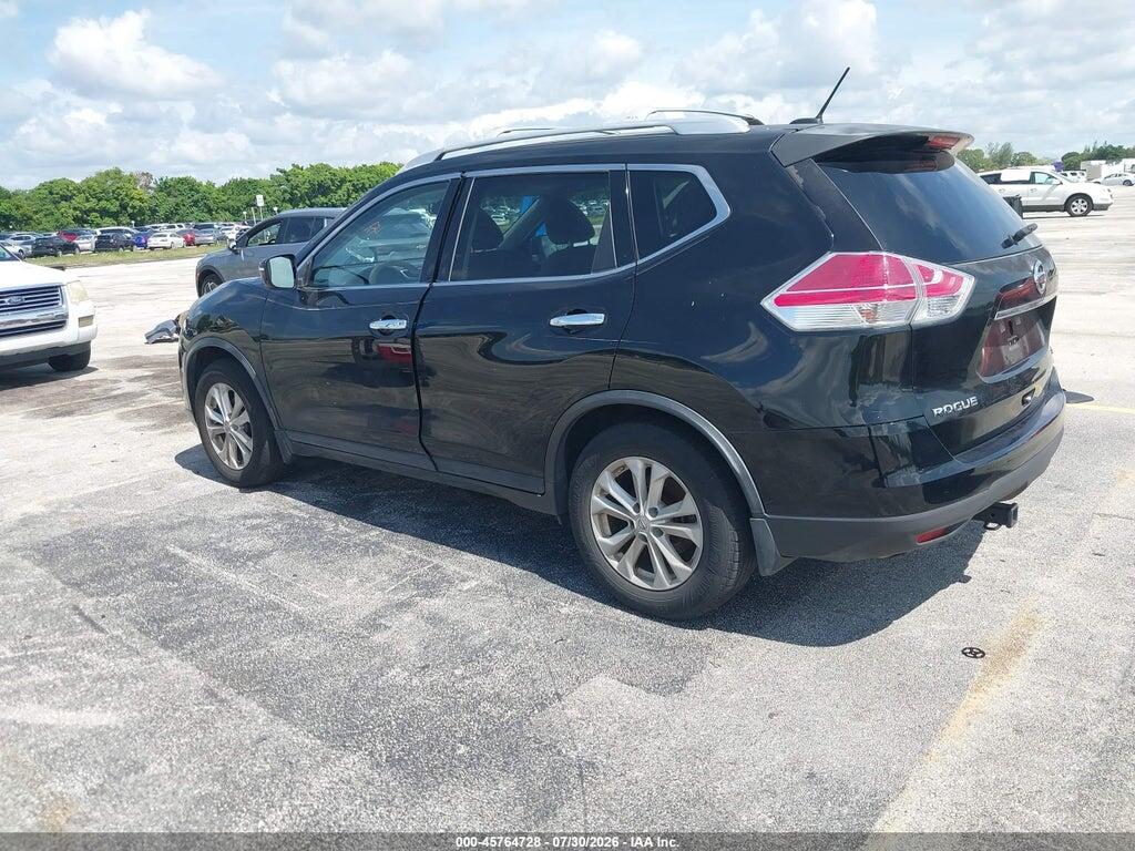 KNMAT2MTXFP533615 2015 NISSAN ROGUE photo no. 3
