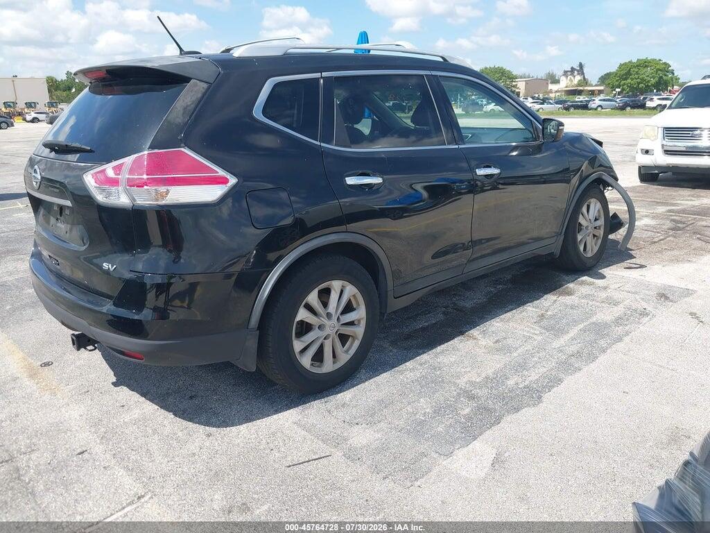 KNMAT2MTXFP533615 2015 NISSAN ROGUE photo no. 4