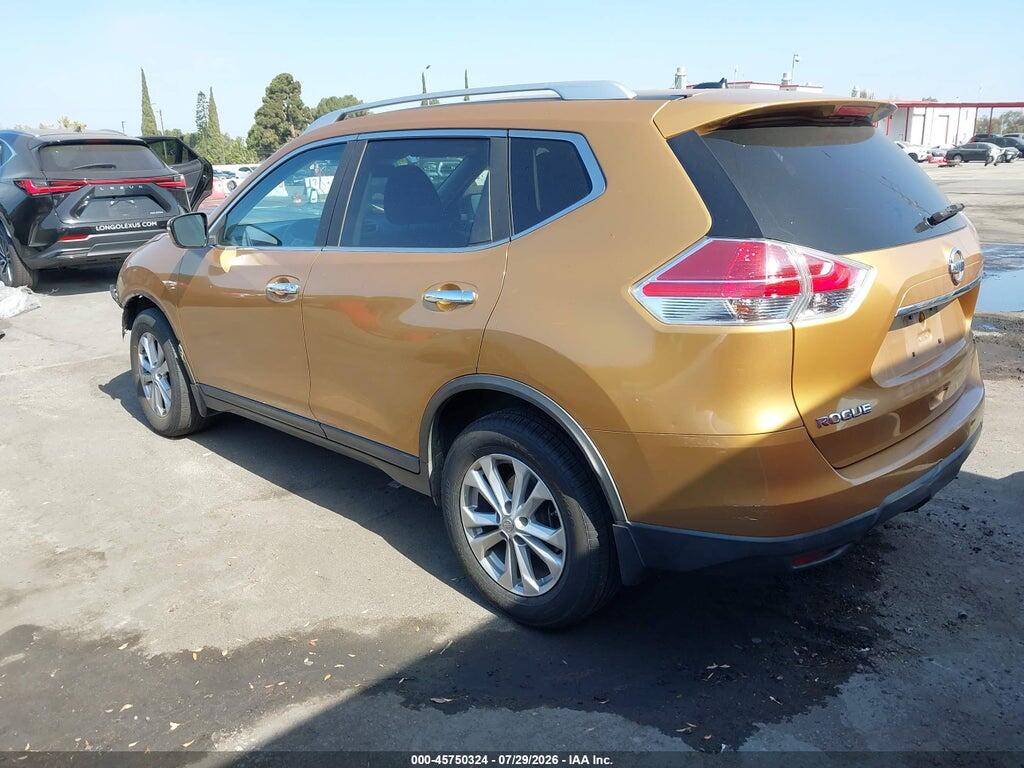 KNMAT2MTXFP510691 2015 NISSAN ROGUE photo no. 3