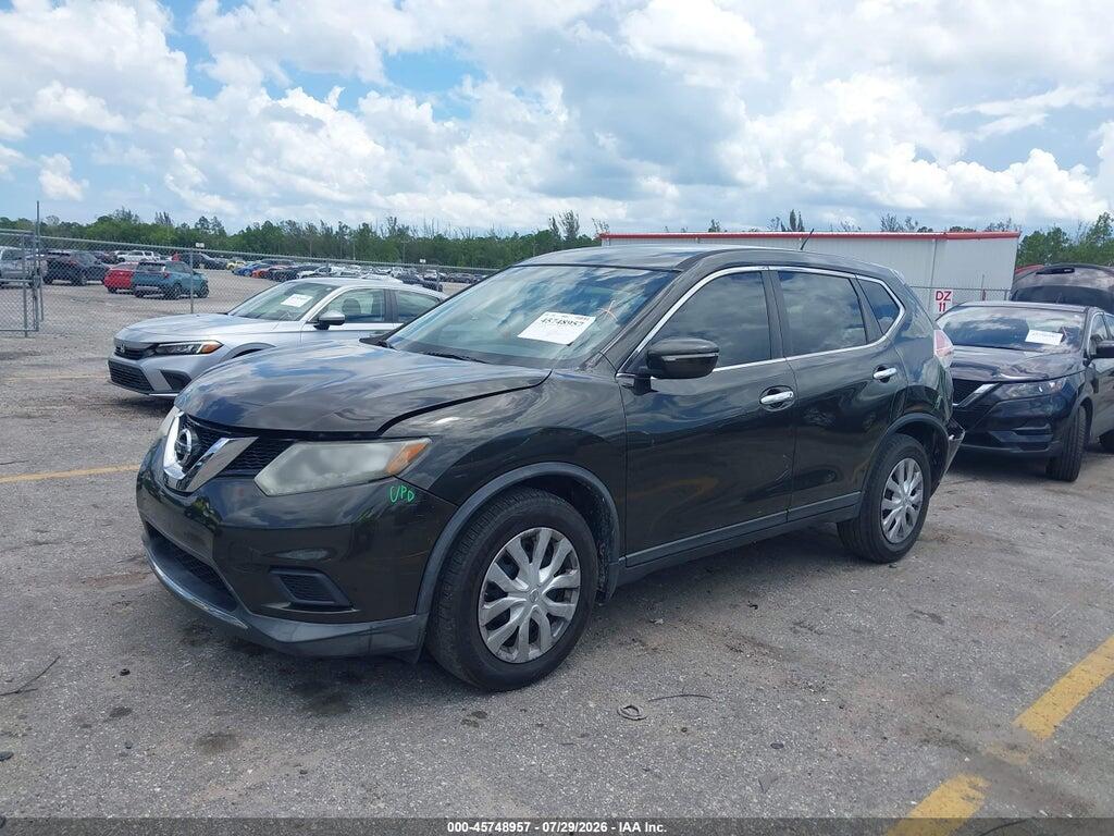 KNMAT2MT5FP529987 2015 NISSAN ROGUE photo no. 2