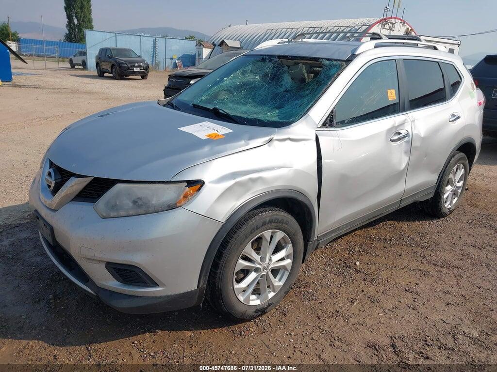 KNMAT2MV5FP552607 2015 NISSAN ROGUE photo no. 2