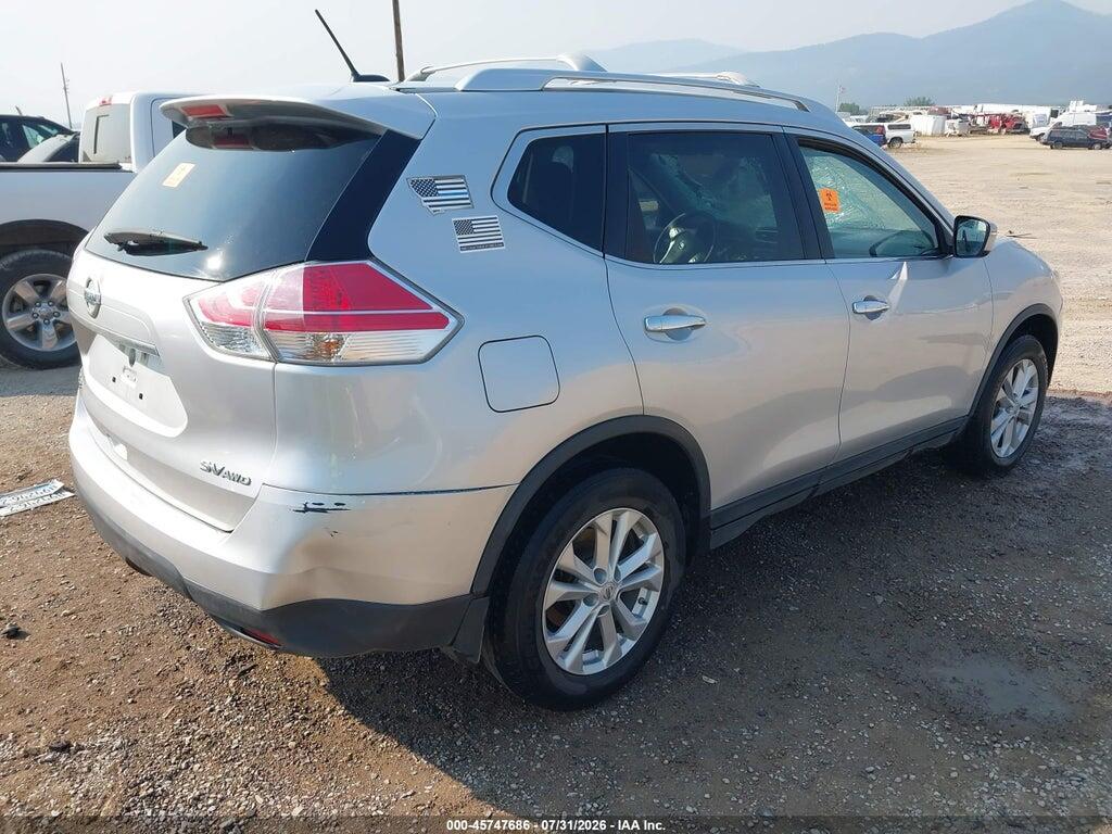 KNMAT2MV5FP552607 2015 NISSAN ROGUE photo no. 4