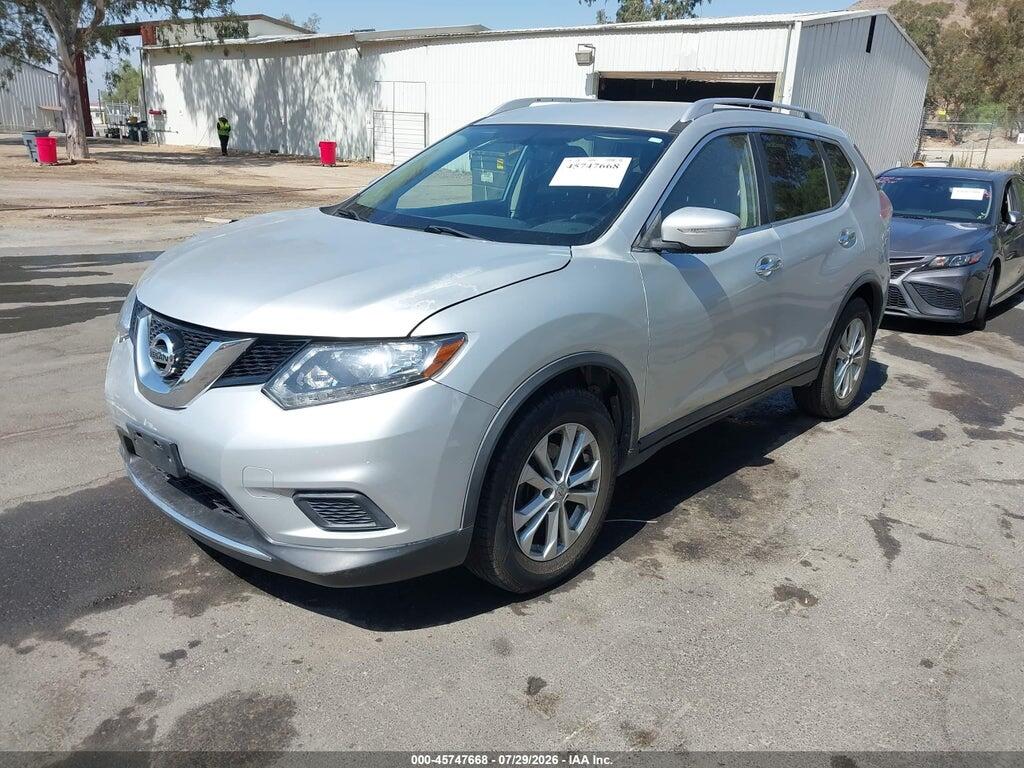 KNMAT2MT5FP559085 2015 NISSAN ROGUE photo no. 2