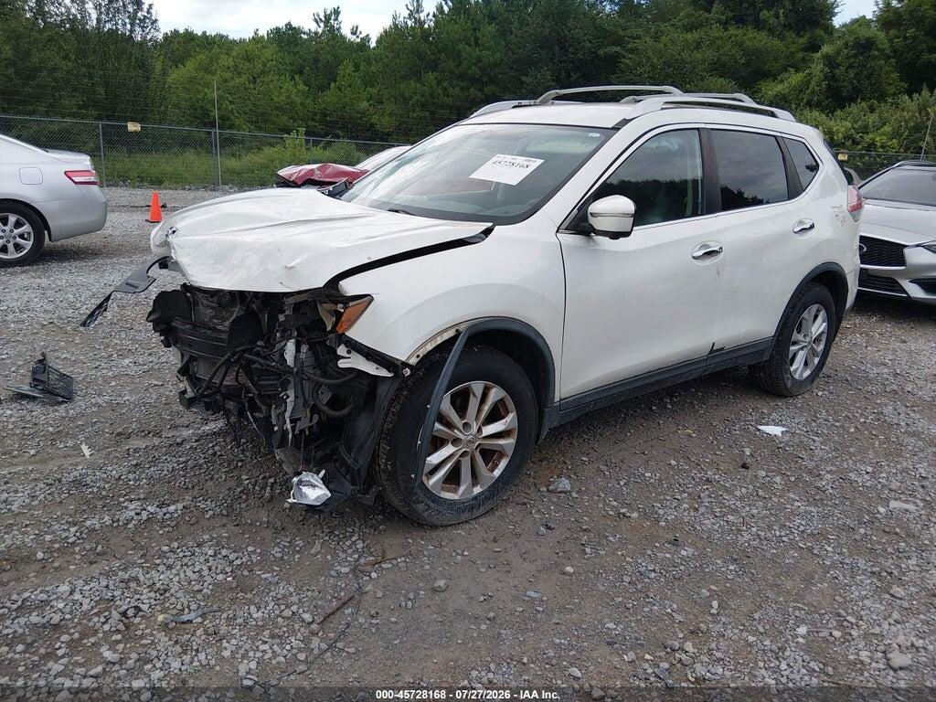 KNMAT2MT3FP558971 2015 NISSAN ROGUE photo no. 2