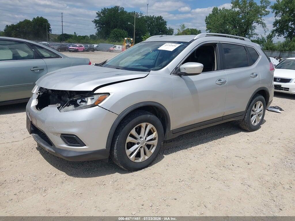 KNMAT2MV9FP538452 2015 NISSAN ROGUE photo no. 2