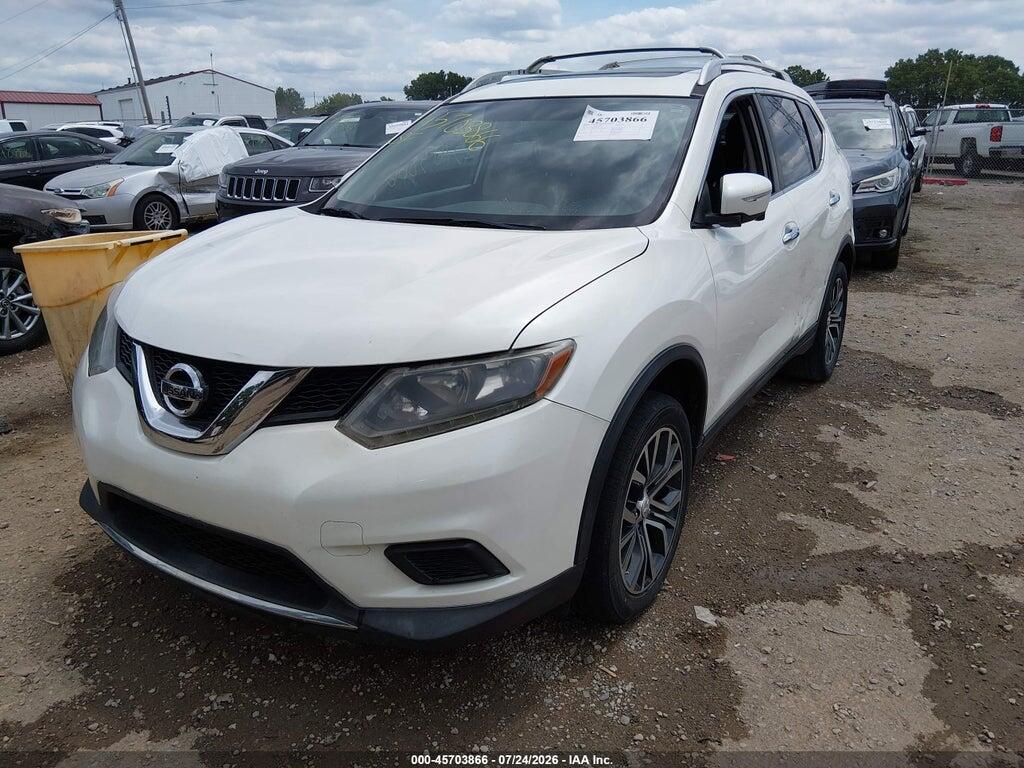 5N1AT2MVXFC787667 2015 NISSAN ROGUE photo no. 2