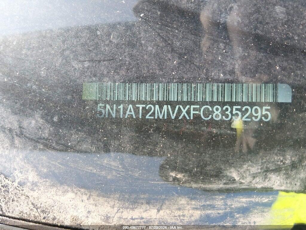 5N1AT2MVXFC835295 2015 NISSAN ROGUE photo no. 11
