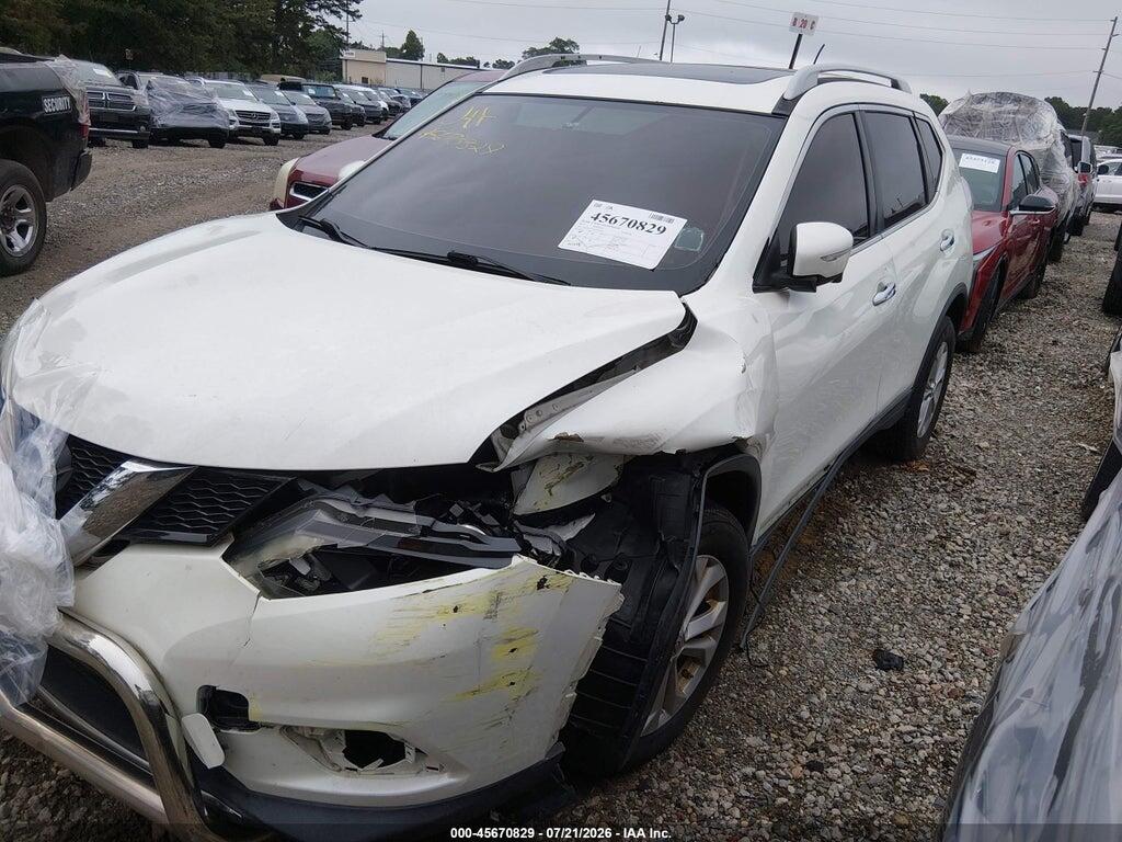 5N1AT2MV0FC836469 2015 NISSAN ROGUE photo no. 2
