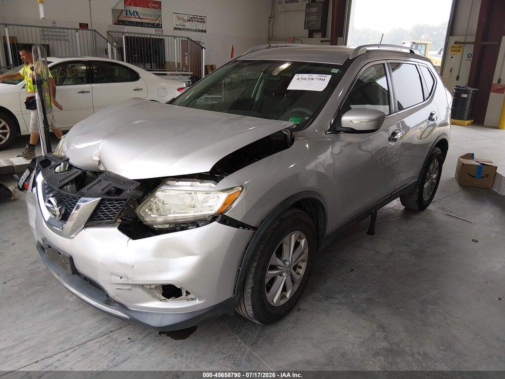 KNMAT2MT6FP535362 2015 NISSAN ROGUE photo no. 2