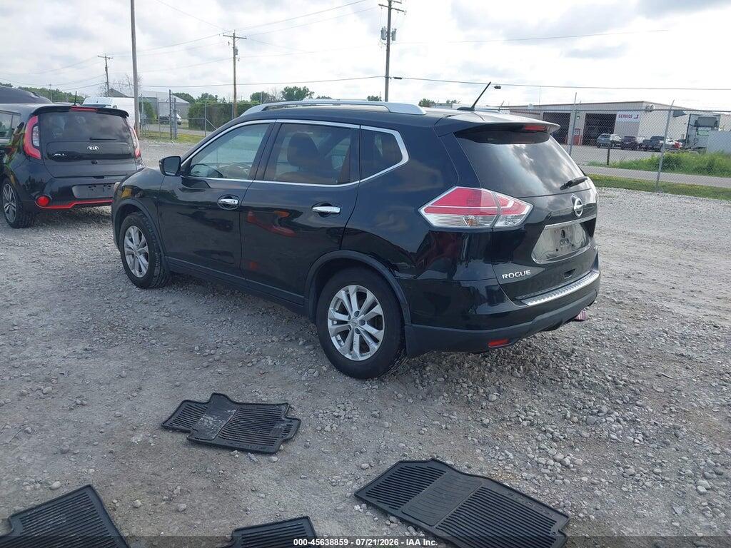 KNMAT2MVXFP539187 2015 NISSAN ROGUE photo no. 3