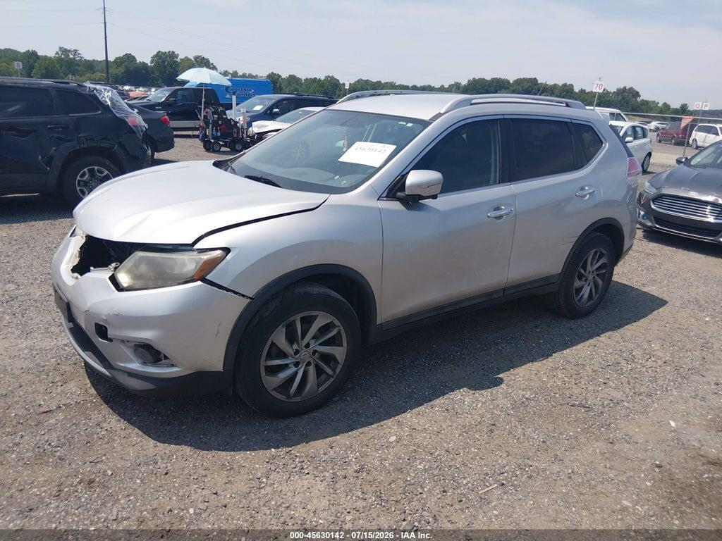 5N1AT2MV7FC802707 2015 NISSAN ROGUE photo no. 2