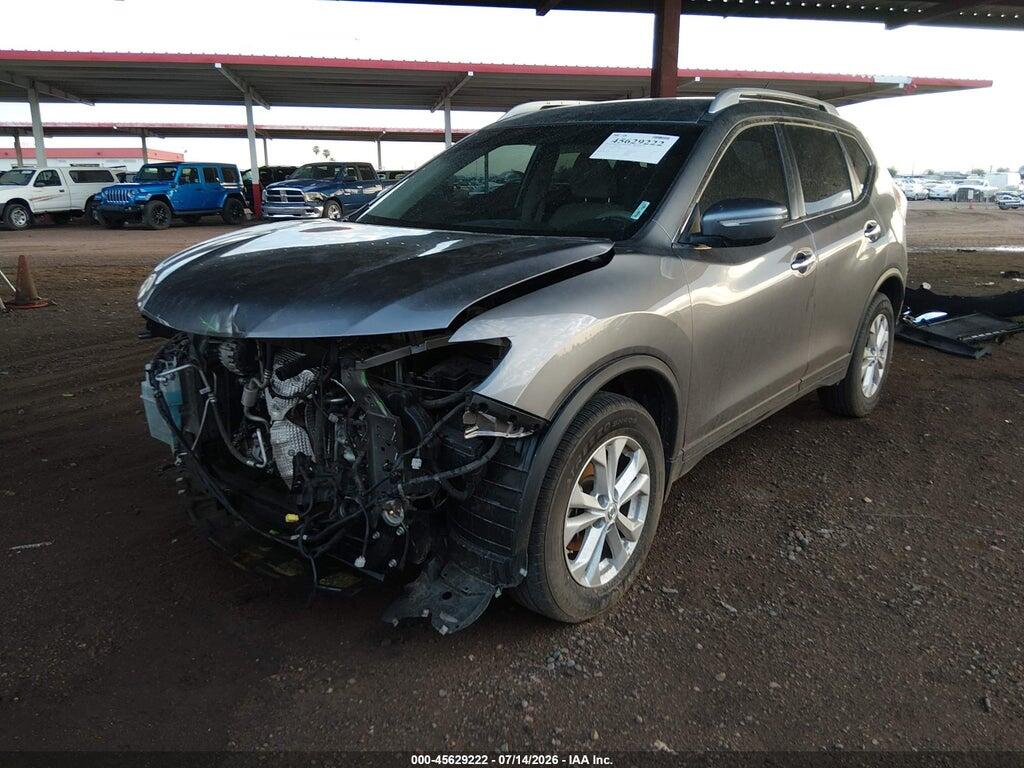 KNMAT2MT0FP512482 2015 NISSAN ROGUE photo no. 2