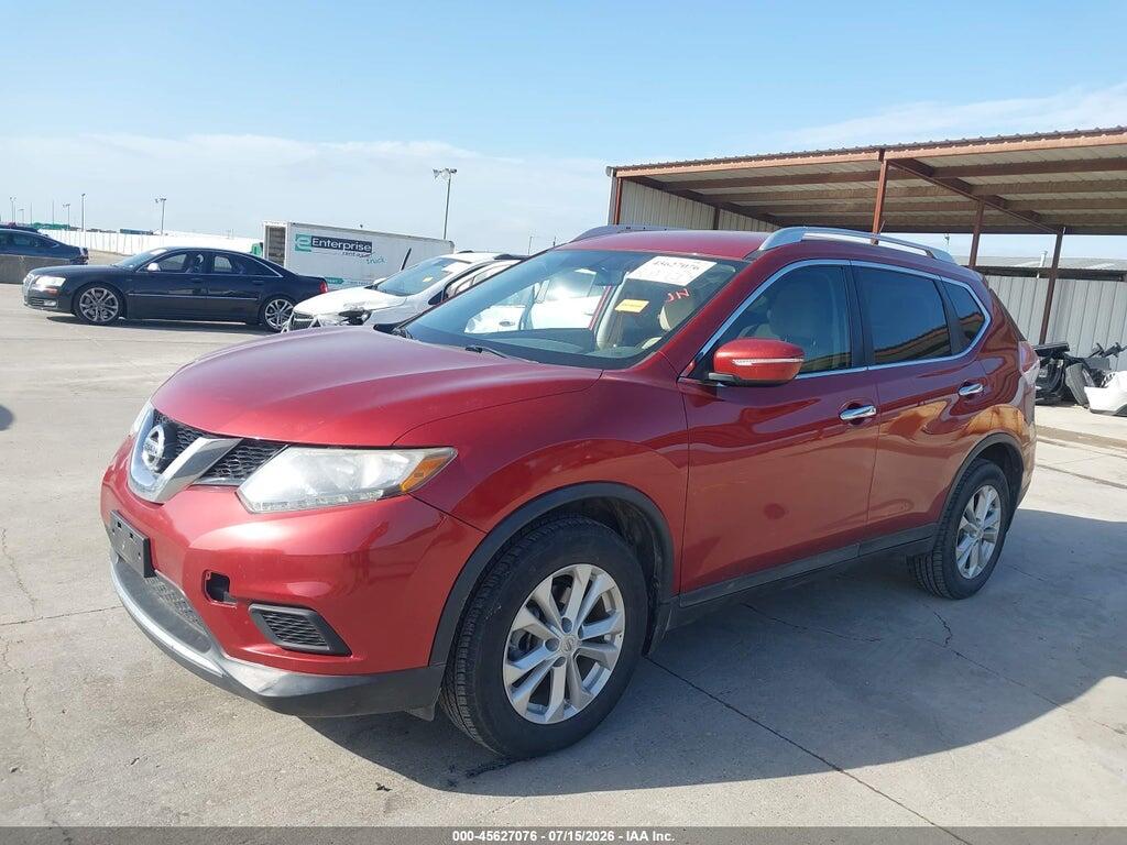KNMAT2MT4FP584091 2015 NISSAN ROGUE photo no. 2