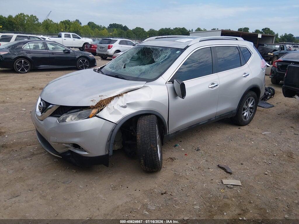 5N1AT2MT1FC900758 2015 NISSAN ROGUE photo no. 2