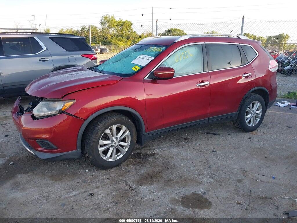 KNMAT2MV7FP508897 2015 NISSAN ROGUE photo no. 2