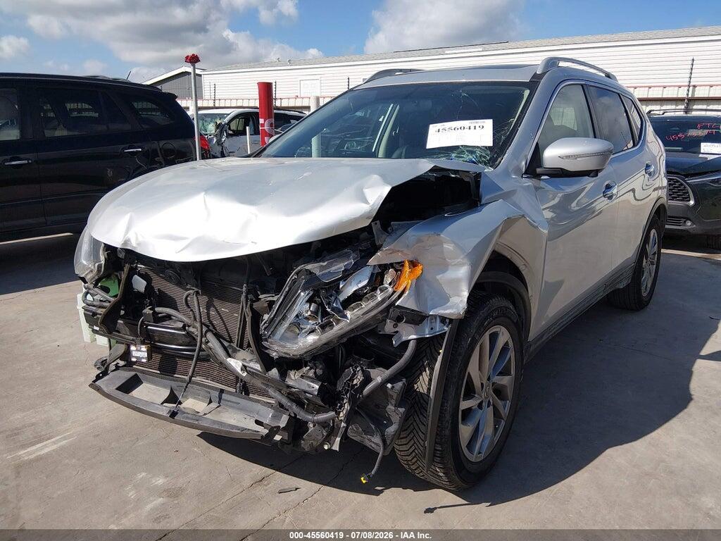 5N1AT2MT4FC753657 2015 NISSAN ROGUE photo no. 2
