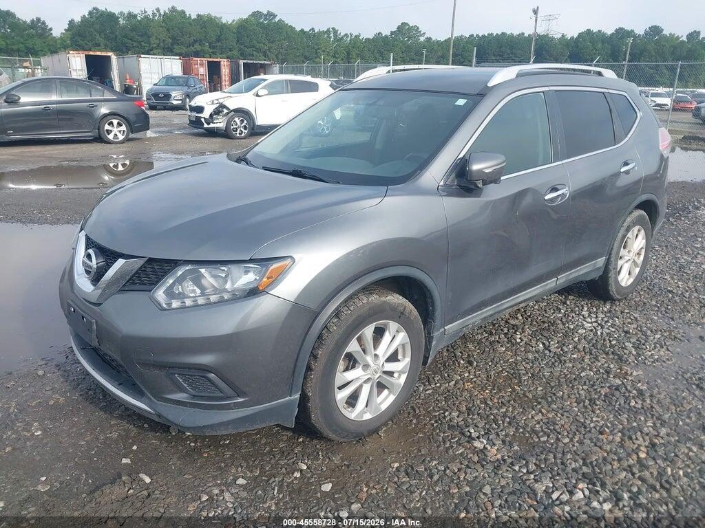 5N1AT2MTXFC779342 2015 NISSAN ROGUE photo no. 2